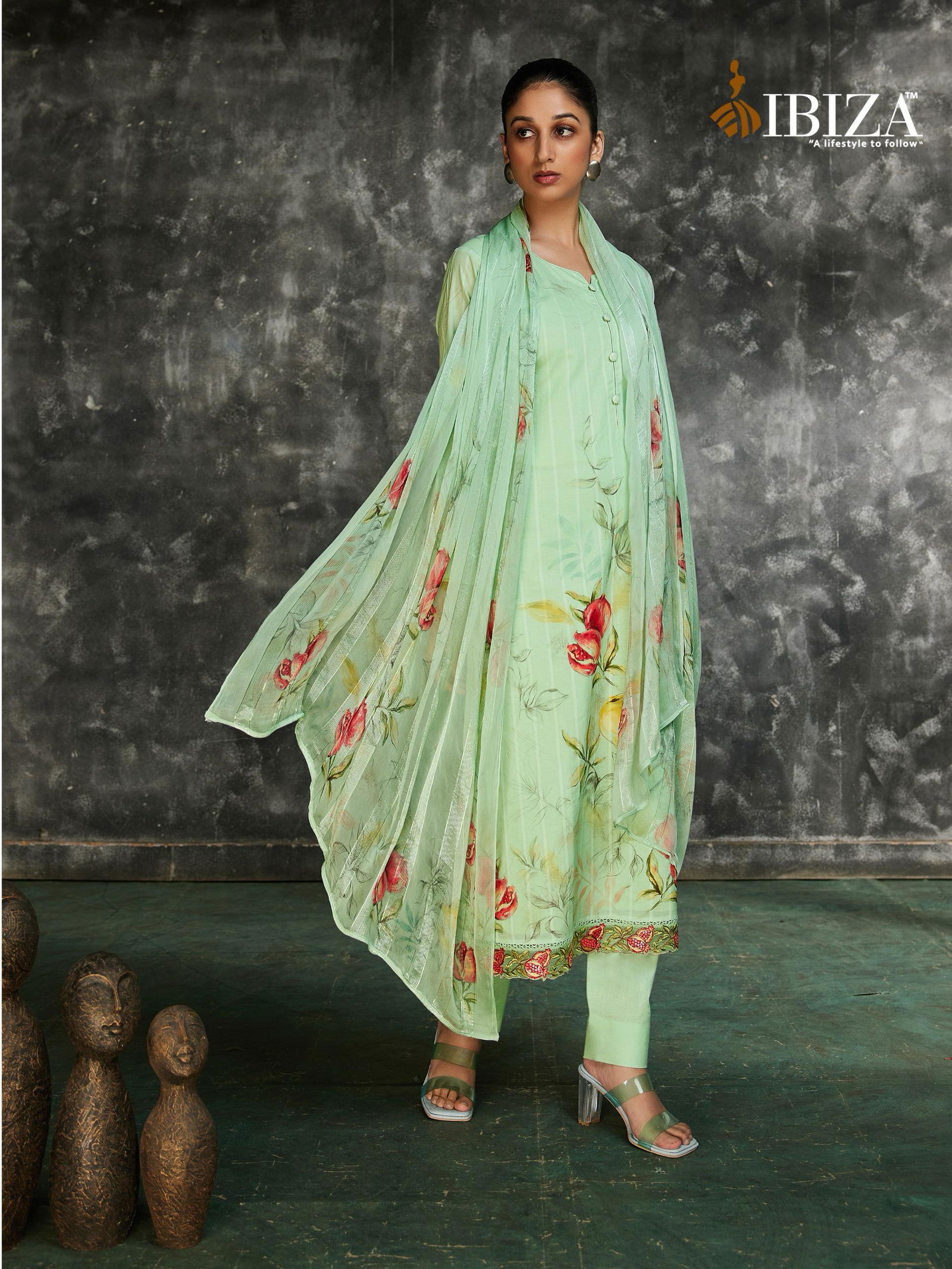 Magic By Ibiza Linen Printed Designer Surat Salwar Kameez Wholesale Market